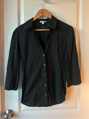 James Perse Button Up Top Sz 3/L